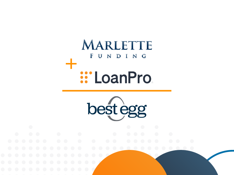 Marlette Funding Selects LoanPro Software for Best Egg Personal Loans
