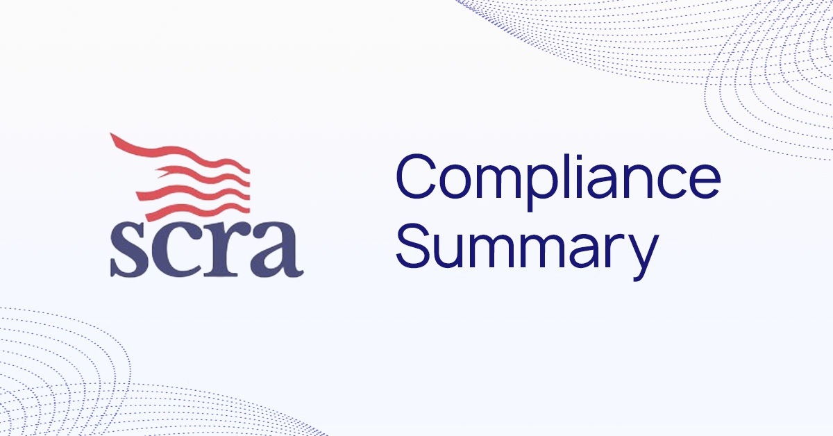 SCRA Compliance Summary